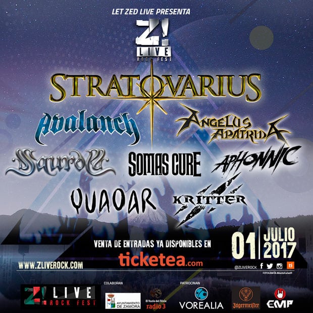 Resultado de imagen de Z LIVE FEST ZAMORA 2017