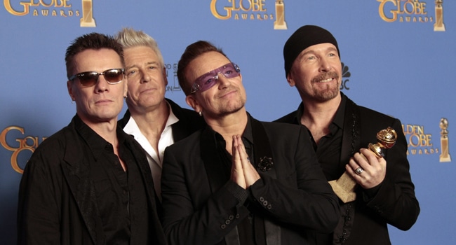 U2 globos de oro 2014