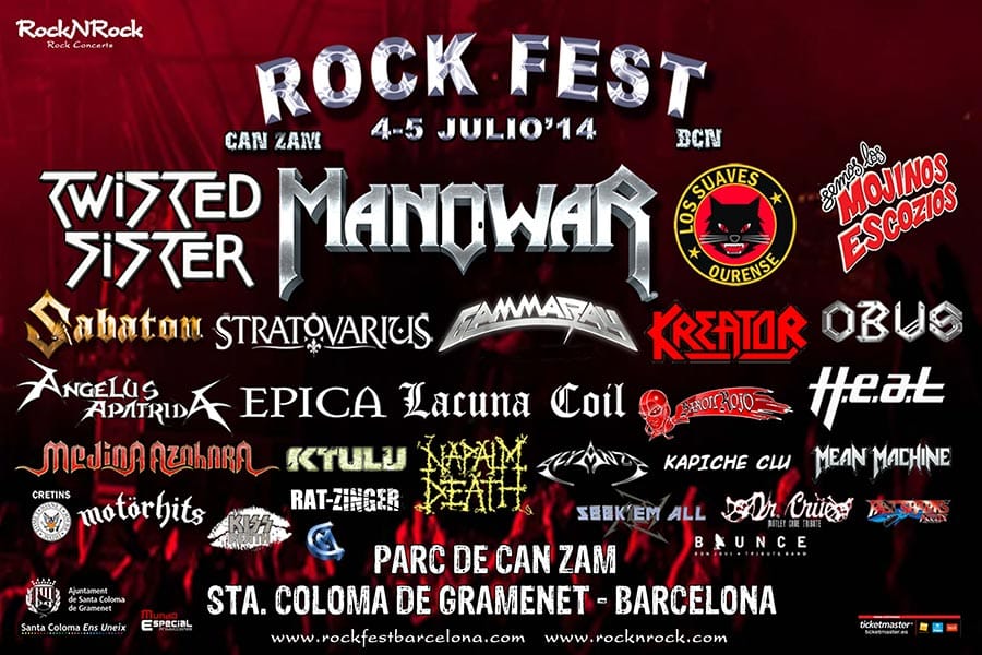 rock fest bcn 2014