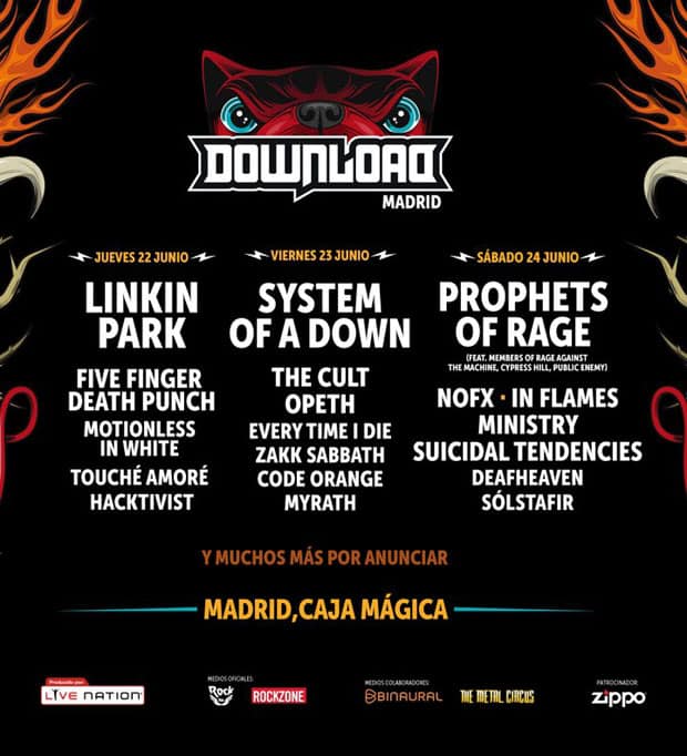 Festival Madrid 2017: In Flames, Ministry, The Cult y más