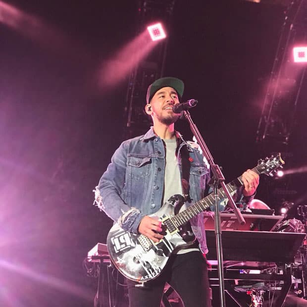 mike shinoda chester homenaje 2017