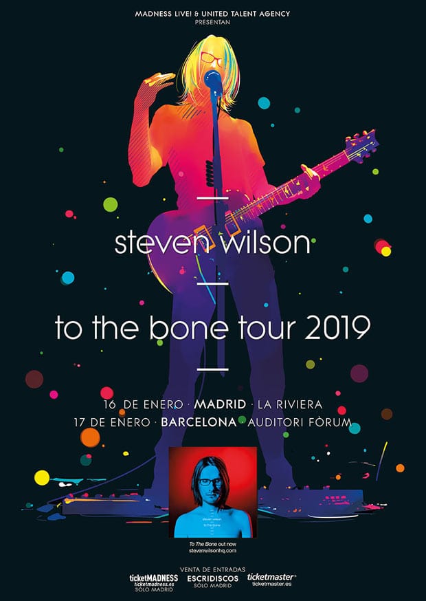 steven wilson 2019 barcelona madrid