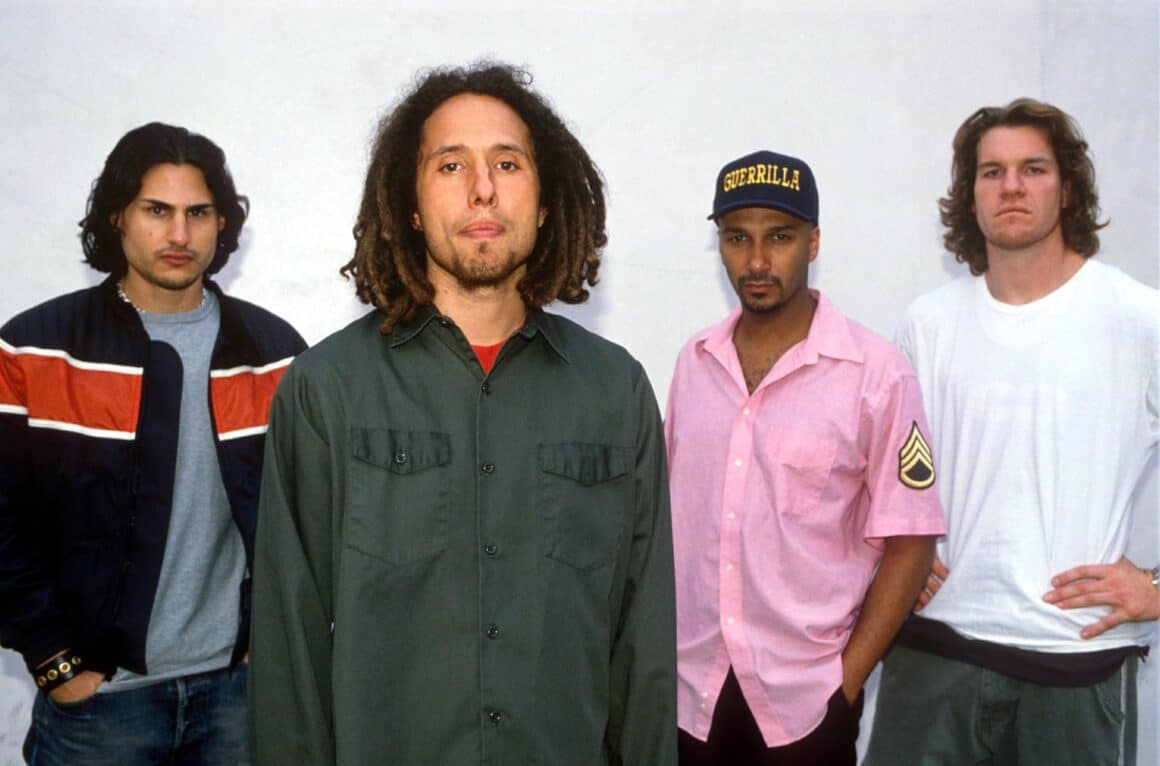 rage against the machine foto