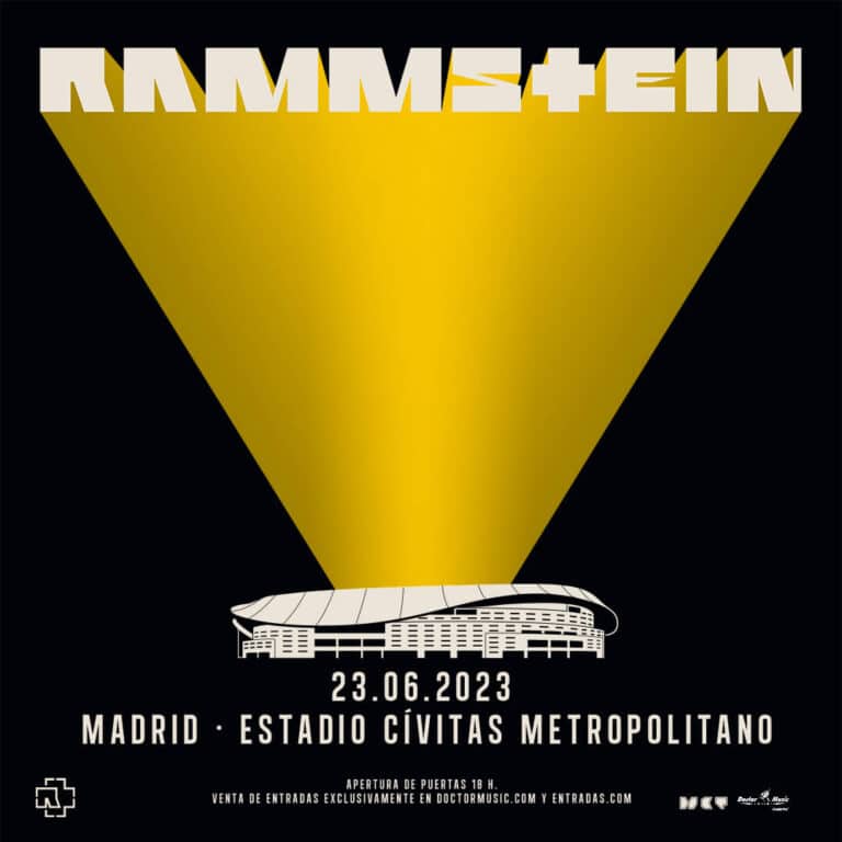 Rammstein en concierto en Madrid el 23 de junio de 2023 entradas y