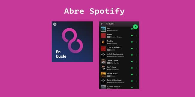 Abre Spotify: así puedes compartir tus canciones más escuchadas en Spotify