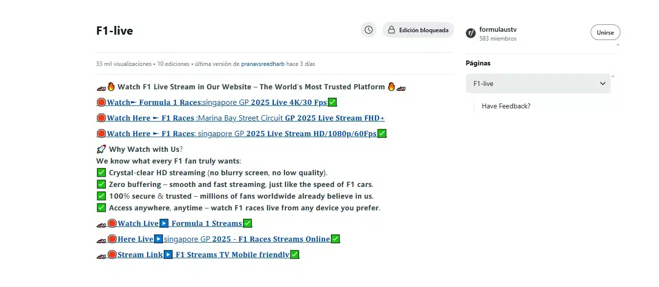 Reddit F1 streams