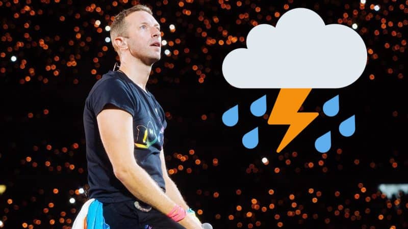 chris martin coldplay lluvia