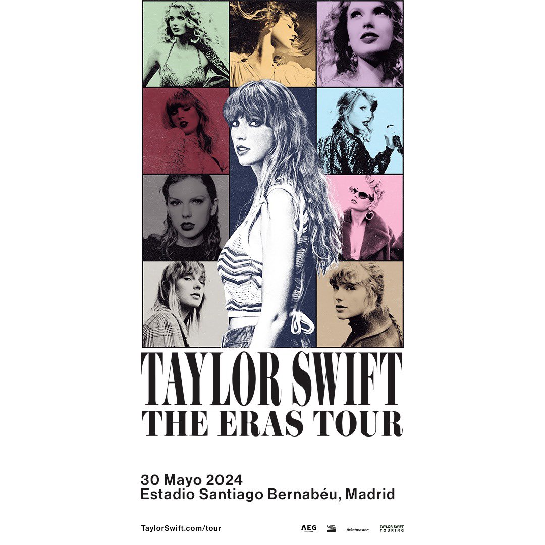 Ya es oficial Taylor Swift en concierto en Madrid y Lisboa en mayo de
