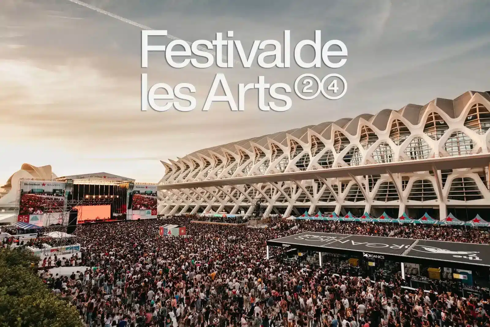 Festival de les Arts 2024 en Valencia cartel, entradas de día y detalles