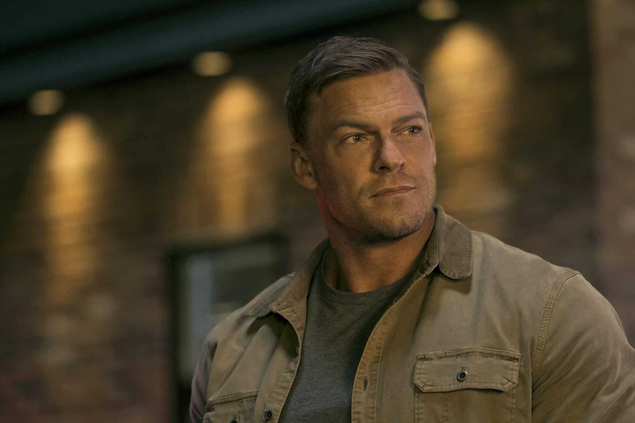 Alan Ritchson en Reacher