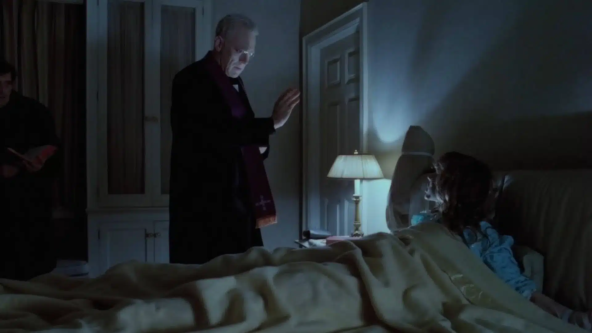 Max von Sydow y Linda Blair en El Exorcista