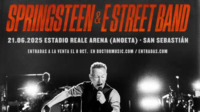 Cuándo y cómo comprar entradas para Bruce Springsteen en San Sebastián 2025