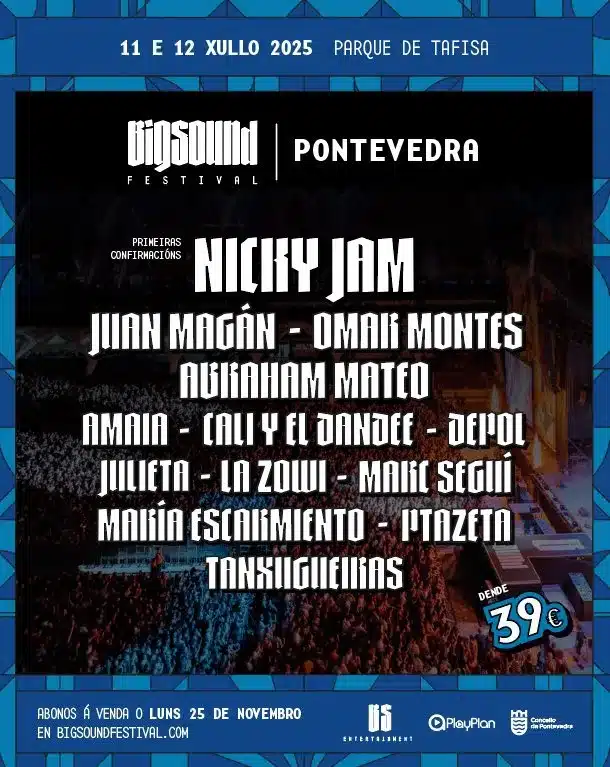 bigsound pontevedra 2025 primer avance cartel jpg