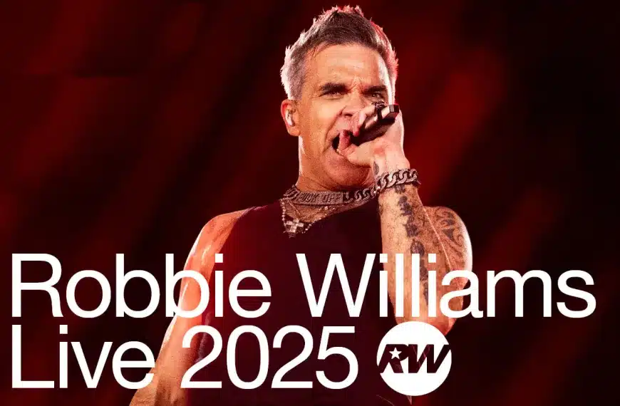 Robbie Williams en Barcelona en julio de 2025, único concierto en España – Entradas y precios