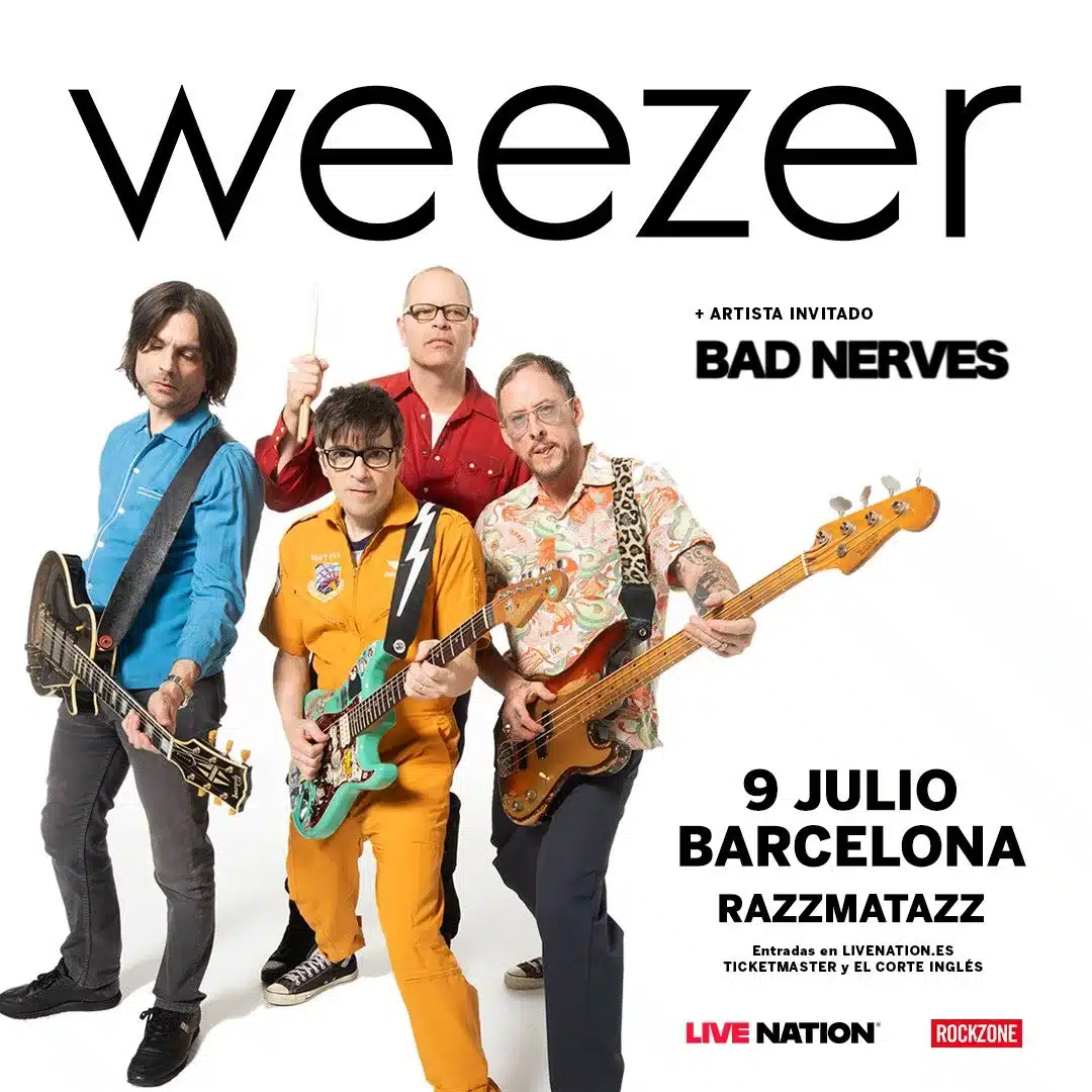 weezer concierto barcelona 2025 jpg