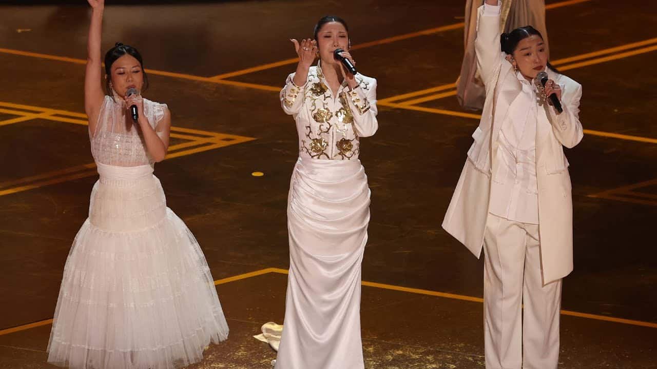 Actuación de Golden de Las guerreras K-Pop en los Oscars 2026