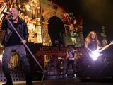Iron Maiden, Bruce Dickinson y Steve Harris en concierto