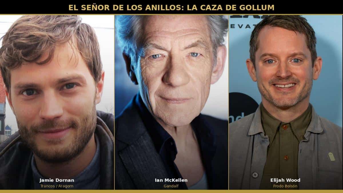 Elenco El Señor de los Anillos: La Caza de Gollum
