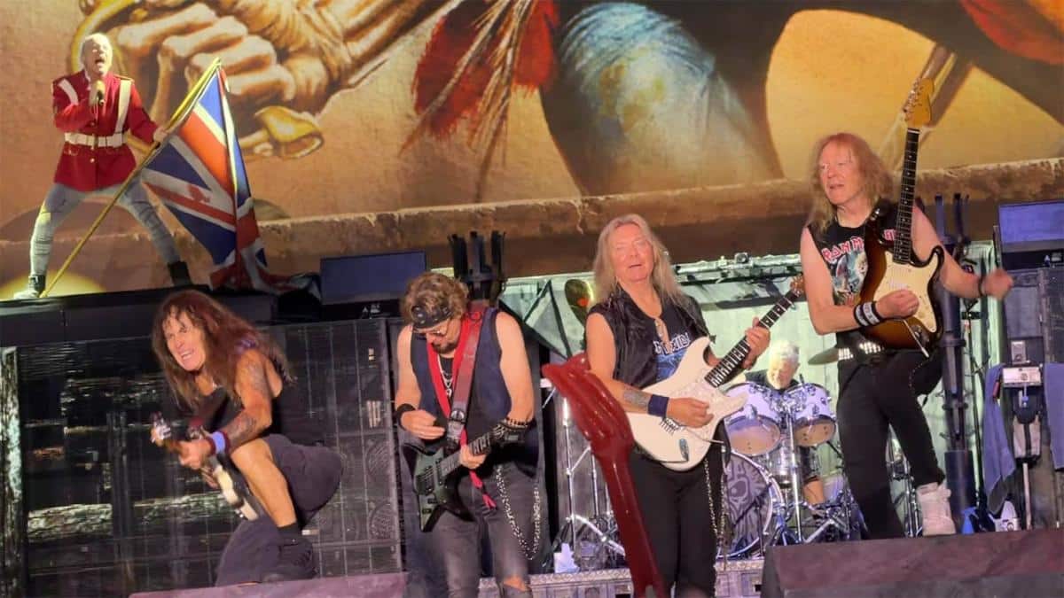 Iron Maiden en el Resurrection Fest 2026, foto por César Muela
